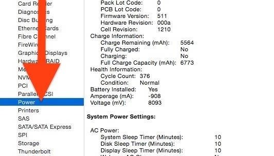how many cycles is a mac battery good for?